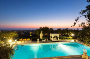 5 bedrooms villa with sea view shared pool and enclosed garden at Marsala 5 km away from the beach